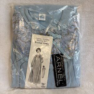 Vintage Women’s‎ Nightgown NEW Celanese Arnel Triacetate With Rayon BLUE